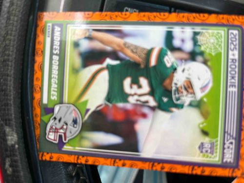 Andres Borregales 2023 Panini Score Rookie Football Card