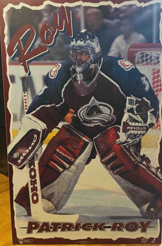 Patrick Roy Colorado Avalanche Hockey Player Poster
