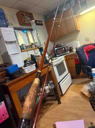 Two-Piece Fishing Rod (likely spinning or casting rod)