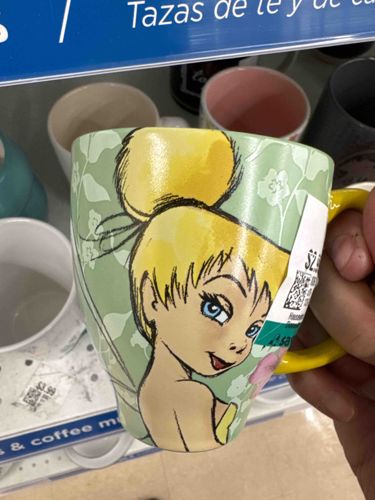 Disney Tinker Bell Character Ceramic Mug