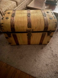 Antique Domed Top Trunk