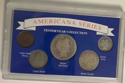 Americana Series: Yesteryear Collection Framed Coin Set