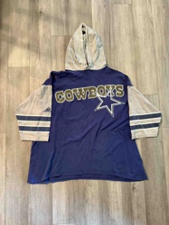 Dallas Cowboys Hooded Long-Sleeve T-Shirt