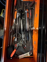 Assorted Automotive and Specialty Hand Tools in a Toolbox Drawer