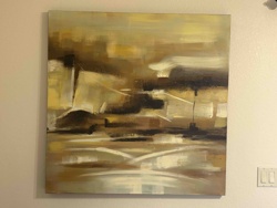 Abstract Landscape Painting
