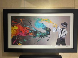 Abstract Jazz Musician Art Print (The Sound of Color)
