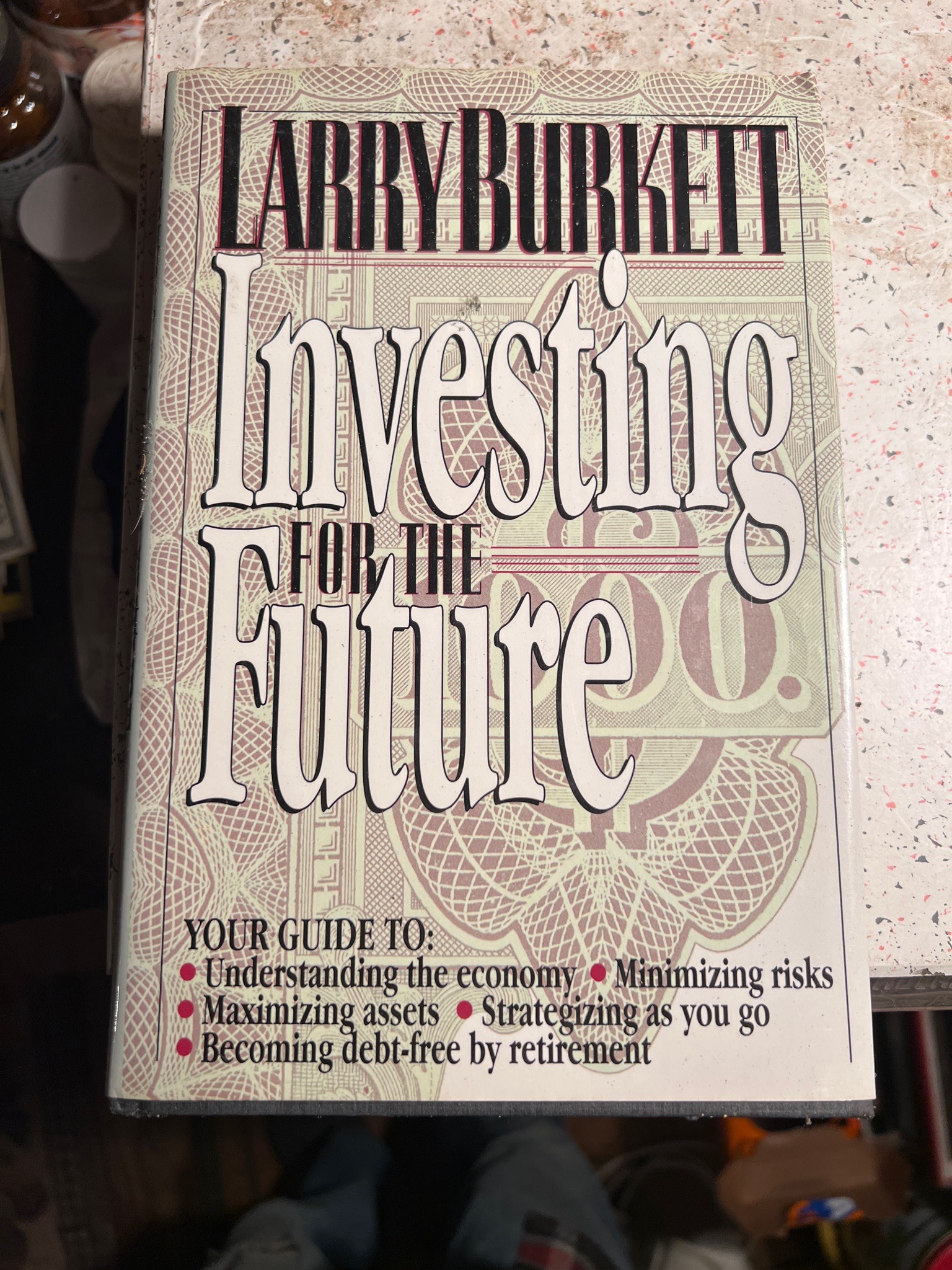 Submitted photo of Hardcover Book, Investing for the Future by Larry Burkett (not authenticated)