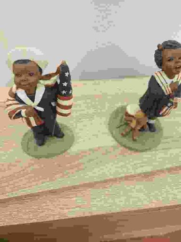 Daddy's Little Sailor and Drummer Girl Figurines