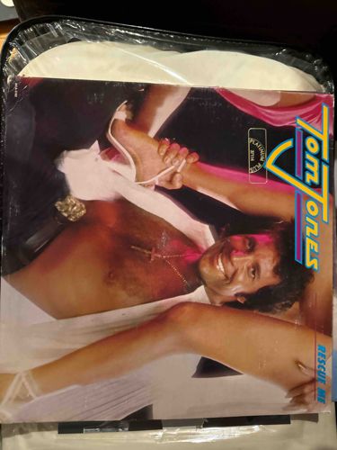Tom Jones - Rescue Me (Original Vinyl LP Record Cover)