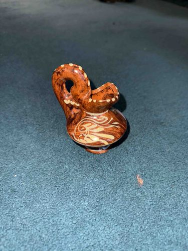 Small Ceramic Oil Lamp or Ornament