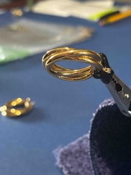 Gold Rolling Ring