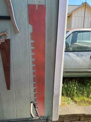 Vintage One-Person Crosscut Saw Blade