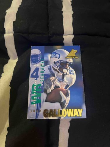 1997 Pinnacle Inside Joey Galloway Football Trading Card #24
