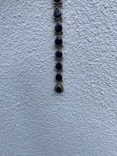 Black Stone Necklace