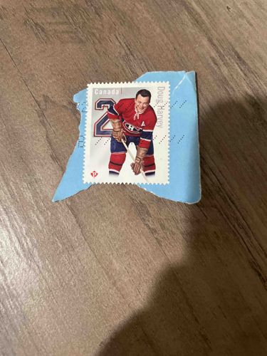 Doug Harvey 'Canada' Commemorative Postage Stamp