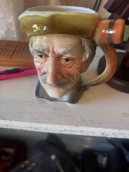 Elderly Man Character Jug / Toby Mug