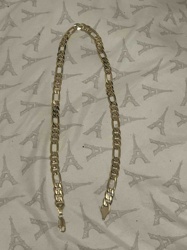 Gold-Toned Figaro Chain