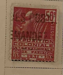 Madagascar 1931 Paris Colonial Exposition Stamp
