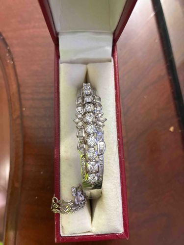 Diamond Statement Bracelet