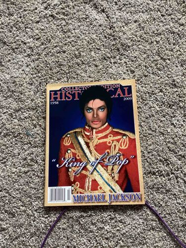 Michael Jackson "King of Pop" Commemorative Plaque
