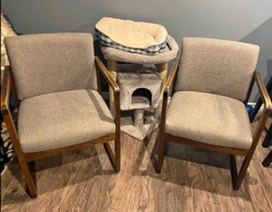 Pair of Mid-Century Modern Style Armchairs