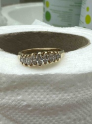 Marquise Diamond Band