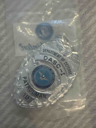 Department of Defense DASC-I Patrolman Badge
