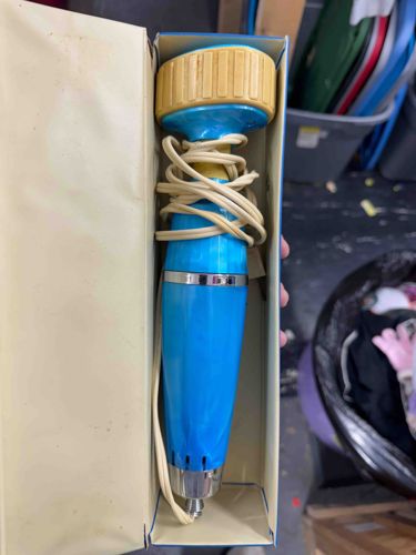 Vintage Electric Massager with Box