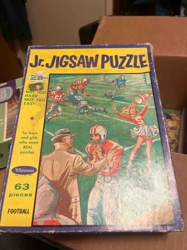 Whitman Jr. Jigsaw Puzzle: Football (63 pieces)
