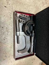 L.S. Starrett Co. Outside Micrometer Set with Case