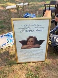 Framed 'All I Need to Know About Life I Learned From My Guardian Angel' Print