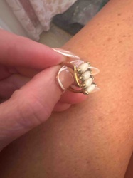 Vintage Opal Cluster Ring