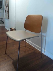 Mid-Century Modern Stackable Chair