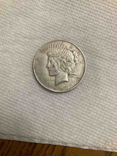 1927 Peace Dollar