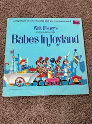 Walt Disney's Babes In Toyland Story and Songs Book and Record Set