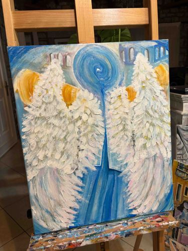Abstract Angelic Figuration by Dale Haessly
