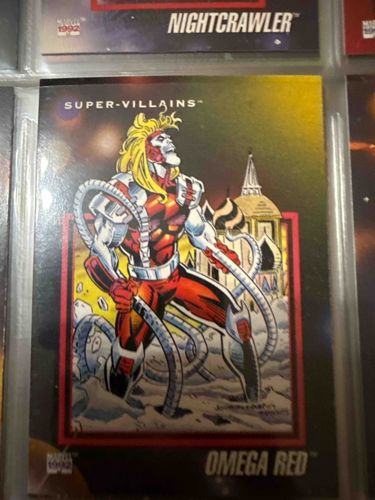 1992 SkyBox Marvel Universe Series 3 Omega Red #64 Trading Card