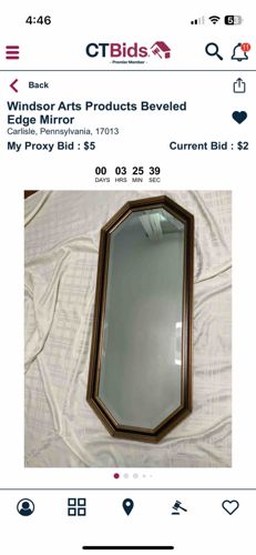 Windsor Arts Products Beveled Edge Mirror