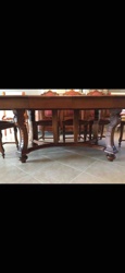 French Antique 12-Seat Dining Table