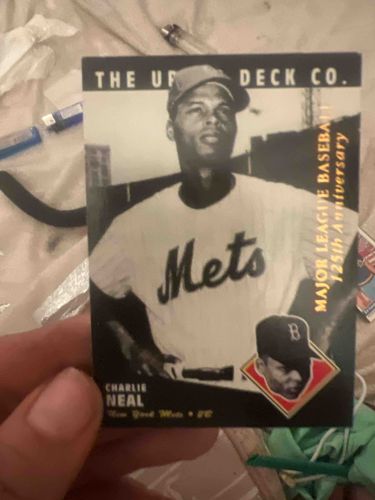 1994 Upper Deck Major League Baseball 125th Anniversary Charlie Neal Card
