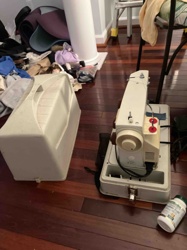 Portable Electric Sewing Machine with Hard Case