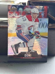 Max Domi Upper Deck Hockey Card