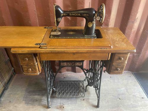 Antique Singer Treadle Sewing Machine