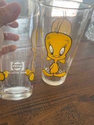 Pepsi Collector Series Looney Tunes Tweety Bird Glasses
