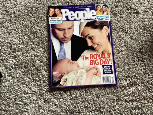 People Magazine Special Collector's Issue - Prince George's Baptism Album