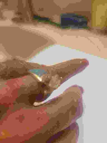 Gold and Stone-Set Ring