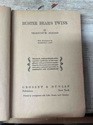 Buster Bear's Twins by Thornton W. Burgess