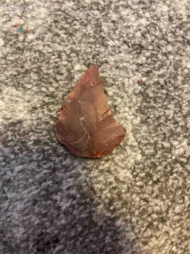 Stone Projectile Point (Likely Arrowhead or Spearhead)