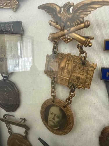 G.A.R. 45th National Encampment Delegate Badge (Rochester, NY 1911)