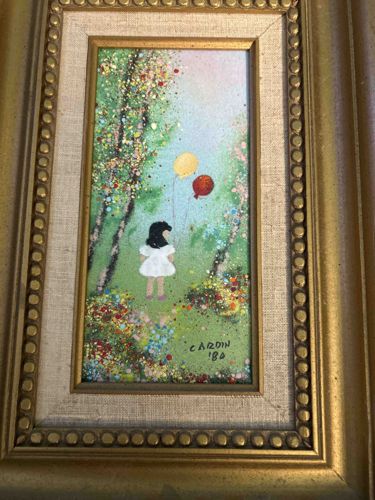 Painting by C. Cardin